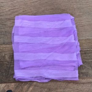 Purple scarf